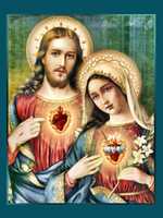 Free download Sacred Heart Immaculate Heart free photo or picture to be edited with GIMP online image editor