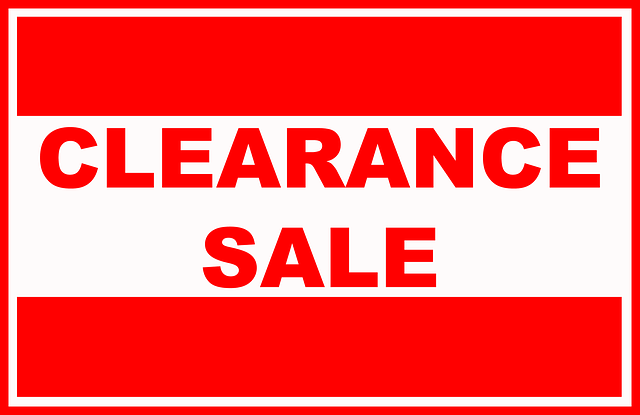 Free download Sale Sign Clearance -  free illustration to be edited with GIMP free online image editor