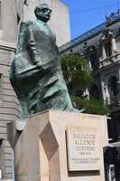 Free download Salvadore Allende Gossens Monument free photo or picture to be edited with GIMP online image editor