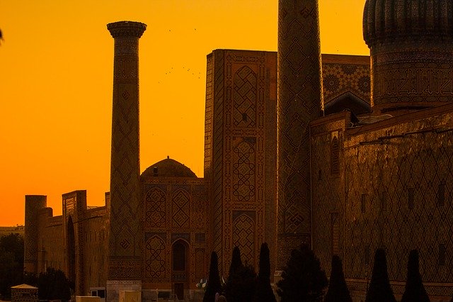 Free download samarkand registan uzbekistan free picture to be edited with GIMP free online image editor