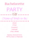 Free download Sample bachelorette party invitation DOC, XLS or PPT template free to be edited with LibreOffice online or OpenOffice Desktop online