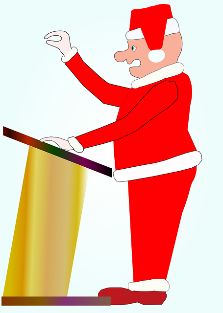 Free download Santa Claus Speaker Talk - Free vector graphic on Pixabay free illustration to be edited with GIMP free online image editor