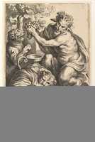 Free download Satyr with Grapes and Two Tigers free photo or picture to be edited with GIMP online image editor