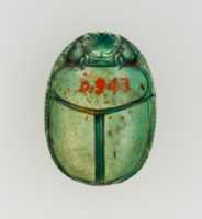 Free download Scarab Inscribed with the Horus Name of Thutmose I free photo or picture to be edited with GIMP online image editor