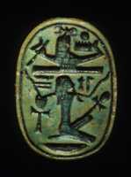 Free download Scarab with Figure Upholding a Sacred Boat free photo or picture to be edited with GIMP online image editor