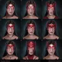 Free download Scarlet Witch Concept Art [ Fanart ] free photo or picture to be edited with GIMP online image editor