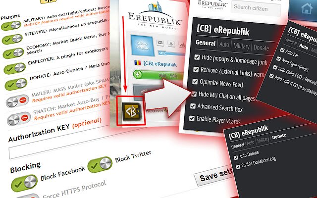 [CB] eRepublik از فروشگاه وب Chrome با OffiDocs Chromium به صورت آنلاین اجرا می شود