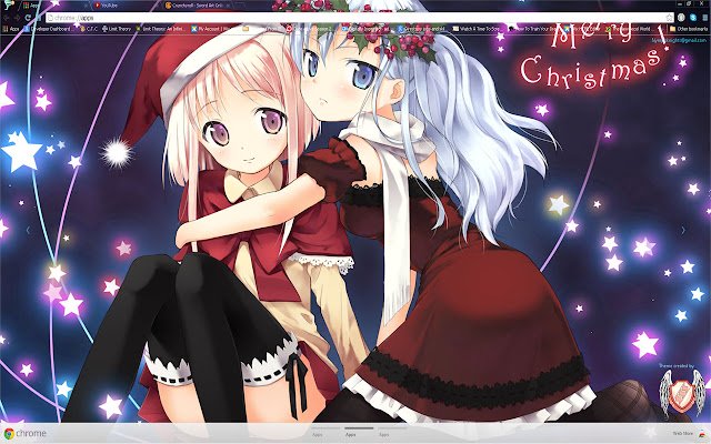 2014 Christmas Anime theme 6/13 1920x1080  from Chrome web store to be run with OffiDocs Chromium online