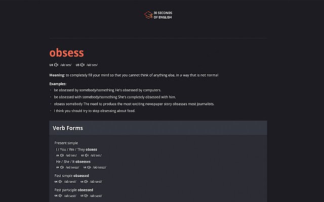 30 Seconds Of English aus dem Chrome-Webstore zur Ausführung mit OffiDocs Chromium online