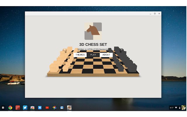 3D Chess Set  from Chrome web store to be run with OffiDocs Chromium online