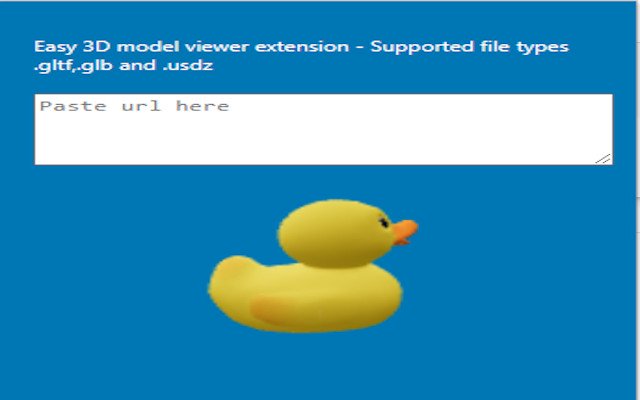 3D Model Viewer  from Chrome web store to be run with OffiDocs Chromium online