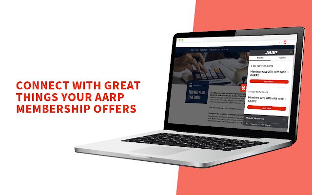 AARP Perks  from Chrome web store to be run with OffiDocs Chromium online