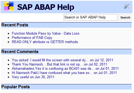 ABAP Help Blog by Naimesh Patel  from Chrome web store to be run with OffiDocs Chromium online