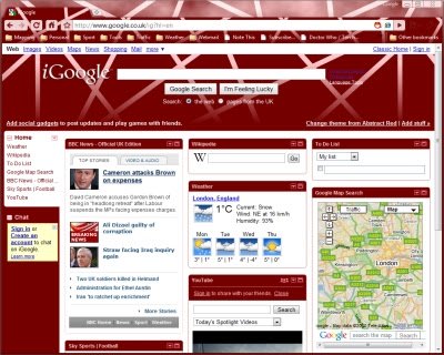 Abstract Red for Chrome  from Chrome web store to be run with OffiDocs Chromium online