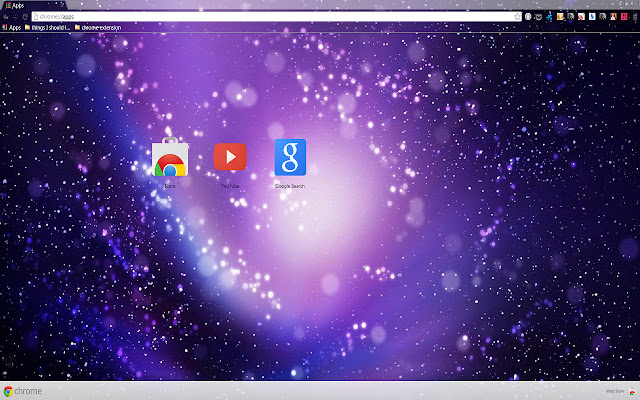 Abstract Shiny Purple ze sklepu internetowego Chrome, który można uruchomić w trybie online OffiDocs Chromium