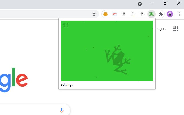 aB Tree Frog mula sa Chrome web store na tatakbo sa OffiDocs Chromium online