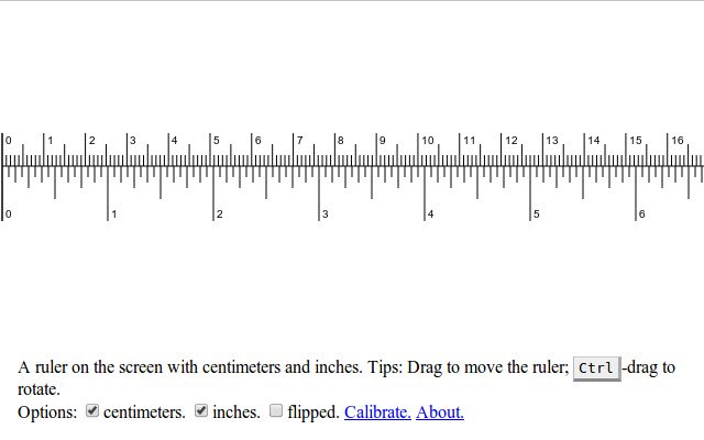 Accurate Ruler  from Chrome web store to be run with OffiDocs Chromium online