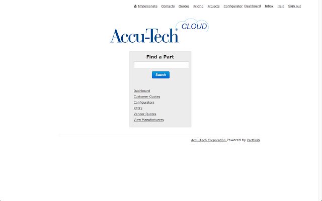 Accu Tech Cloud Search  from Chrome web store to be run with OffiDocs Chromium online