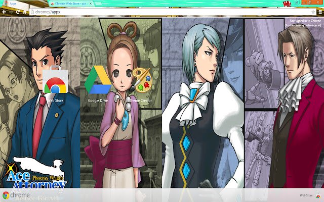 Ace Attorney: Justice for All  from Chrome web store to be run with OffiDocs Chromium online