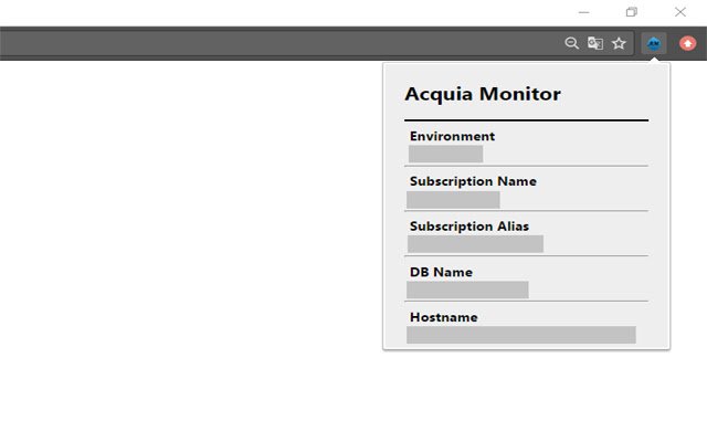 Acquia Monitor  from Chrome web store to be run with OffiDocs Chromium online