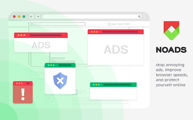 AdBlock aller Anzeigen. No Ads-Erweiterung aus dem Chrome-Webshop, die mit OffiDocs Chromium online ausgeführt werden kann