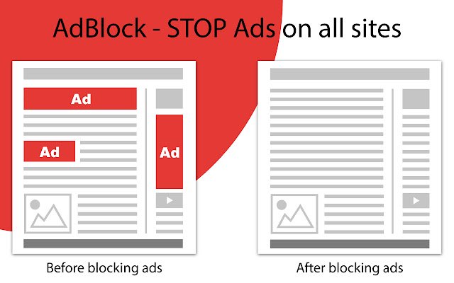 Бесплатный блокировщик рекламы Adblock из интернет-магазина Chrome будет работать с OffiDocs Chromium онлайн