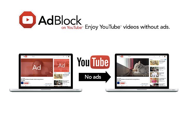 AdBlock on YouTube™  from Chrome web store to be run with OffiDocs Chromium online