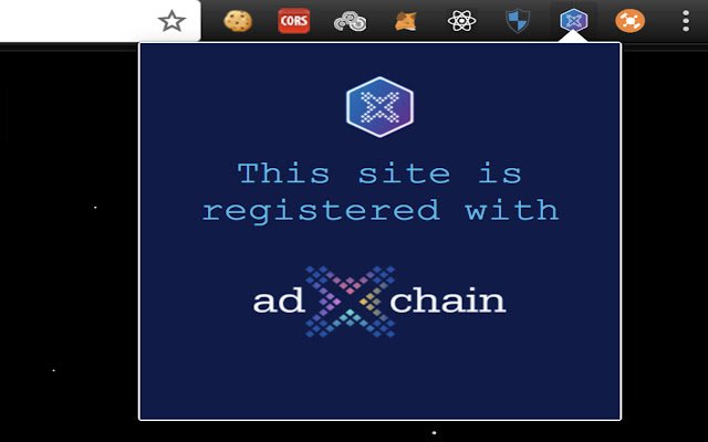 OffiDocs Chromium 온라인에서 실행되도록 Chrome 웹 스토어에서 adChain 인증