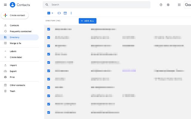 เพิ่ม Google Directory Contacts จาก Chrome เว็บสโตร์เพื่อใช้งาน OffiDocs Chromium ทางออนไลน์