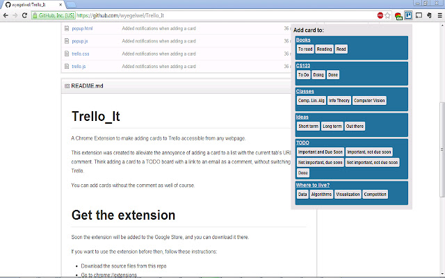 Add it for Trello  from Chrome web store to be run with OffiDocs Chromium online