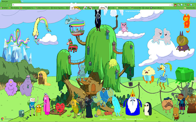 Adventure Time Tree Fort 3 (1366x768)  from Chrome web store to be run with OffiDocs Chromium online