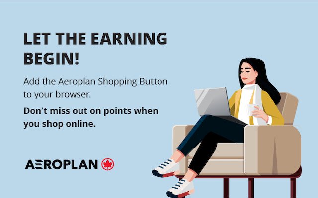 Aeroplan Shopping Button  from Chrome web store to be run with OffiDocs Chromium online