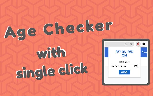 Age Checker  from Chrome web store to be run with OffiDocs Chromium online