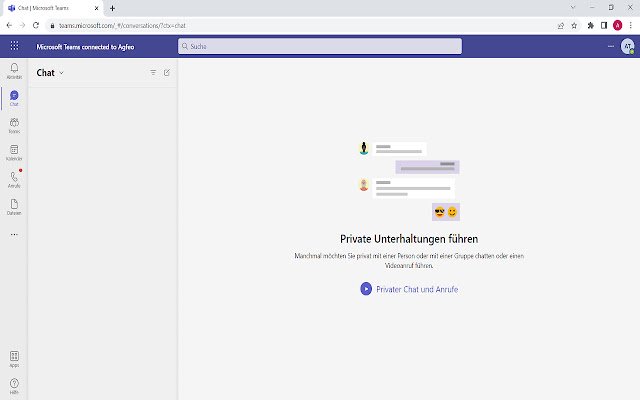 AGFEO Teams Presença da Chrome Web Store será executada com OffiDocs Chromium online