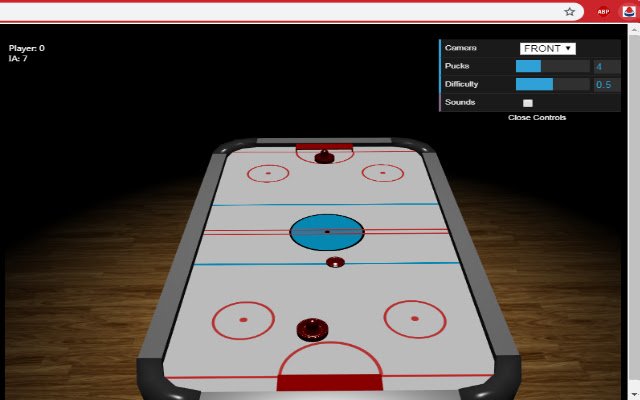 OffiDocs Chromium オンラインで実行される Chrome Web ストアの Air Hockey