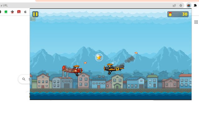 Air Wolves Pixel Game  from Chrome web store to be run with OffiDocs Chromium online