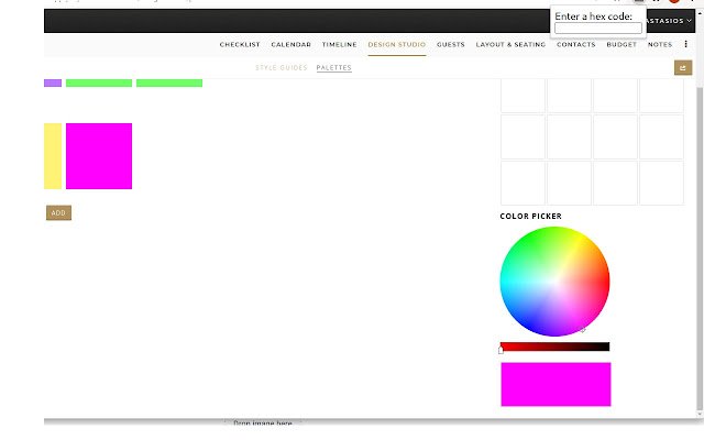 Aisle Planner Hex Picker  from Chrome web store to be run with OffiDocs Chromium online