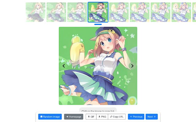 AI Waifu Explorer uit de Chrome-webwinkel kan worden uitgevoerd met OffiDocs Chromium online