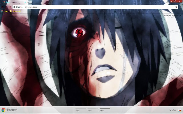 Akatsuki Dark Evil Naruto  from Chrome web store to be run with OffiDocs Chromium online