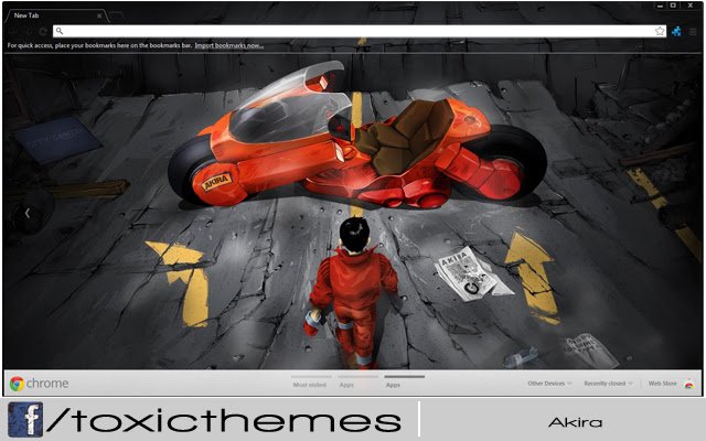 Akira theme by toxic  from Chrome web store to be run with OffiDocs Chromium online