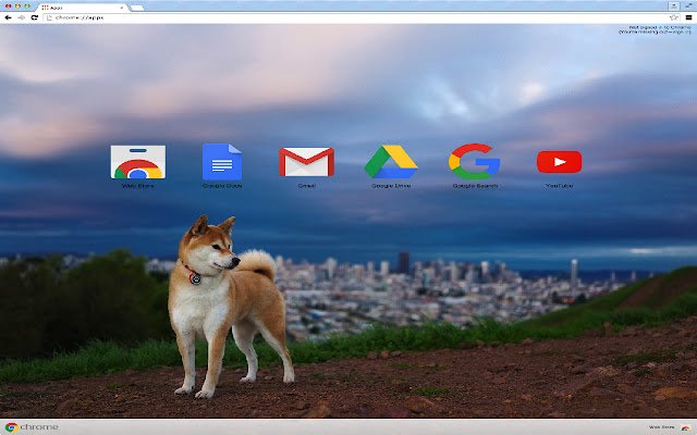 Akita Theme  from Chrome web store to be run with OffiDocs Chromium online