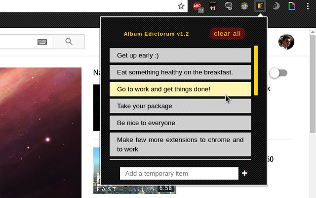 Album Edictorum  from Chrome web store to be run with OffiDocs Chromium online