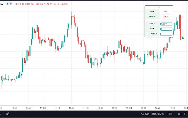 Algosys Tradingview Extention  from Chrome web store to be run with OffiDocs Chromium online