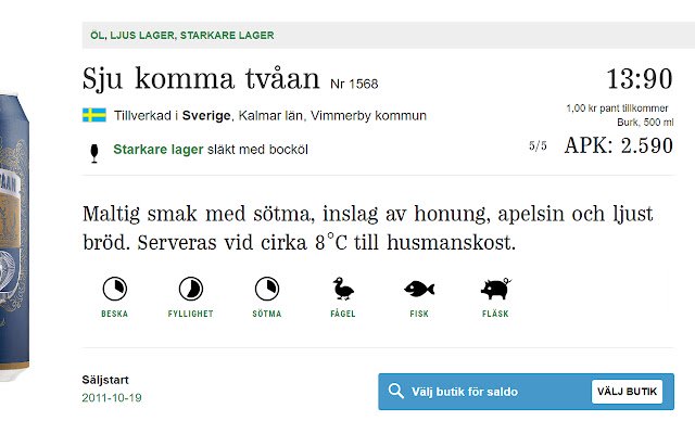 Alkohol Per Krona ຈາກຮ້ານເວັບ Chrome ທີ່ຈະດໍາເນີນການກັບ OffiDocs Chromium ອອນໄລນ໌