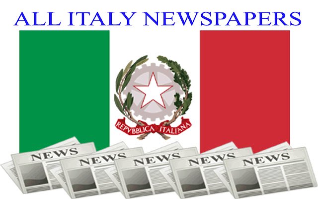 All Italy Newspapers  from Chrome web store to be run with OffiDocs Chromium online