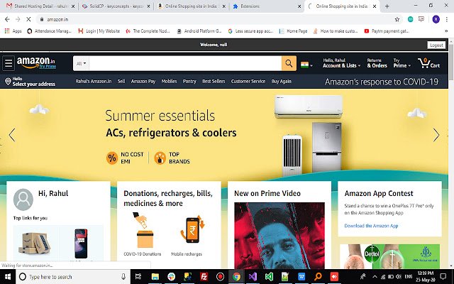 Amazon Easy (easysell.in)  from Chrome web store to be run with OffiDocs Chromium online