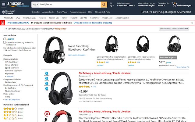 Amazon Shipping Check aus dem Chrome Web Store kann mit OffiDocs Chromium online ausgeführt werden