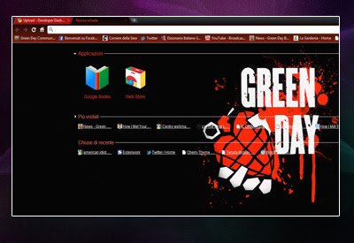 American Idiot Theme  from Chrome web store to be run with OffiDocs Chromium online