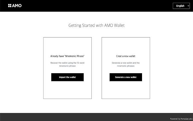 AMO Wallet  from Chrome web store to be run with OffiDocs Chromium online