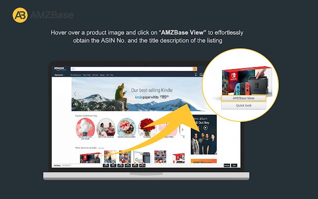 Бесплатный инструмент исследования продуктов Amazon AMZBase из интернет-магазина Chrome, который будет работать с онлайн-версией OffiDocs Chromium